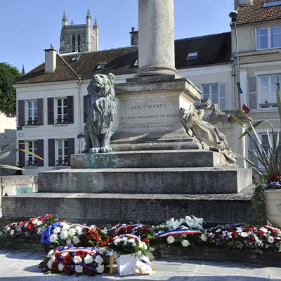 Monument Aux Morts Ville De Meaux